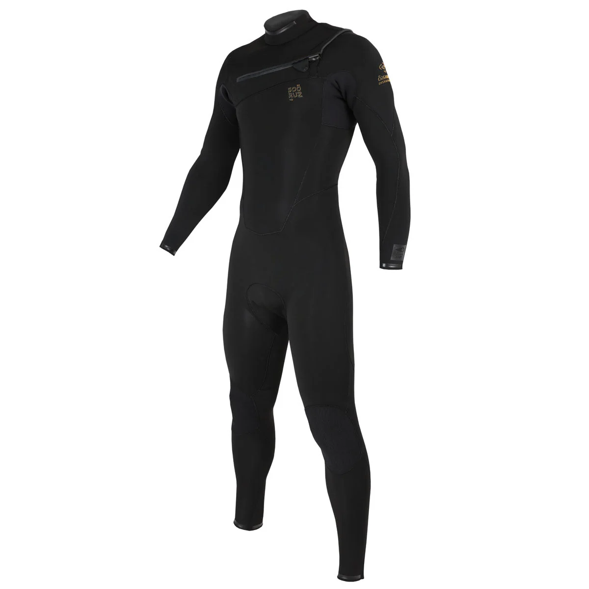 Sooruz FIGHTER 4/3mm Men's Fullsuit Chest Zip - Black