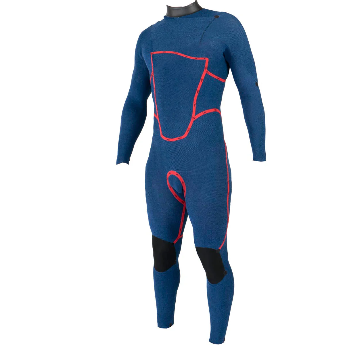 Sooruz FIGHTER 4/3mm Men's Fullsuit Chest Zip - Black (S5) - Image 3