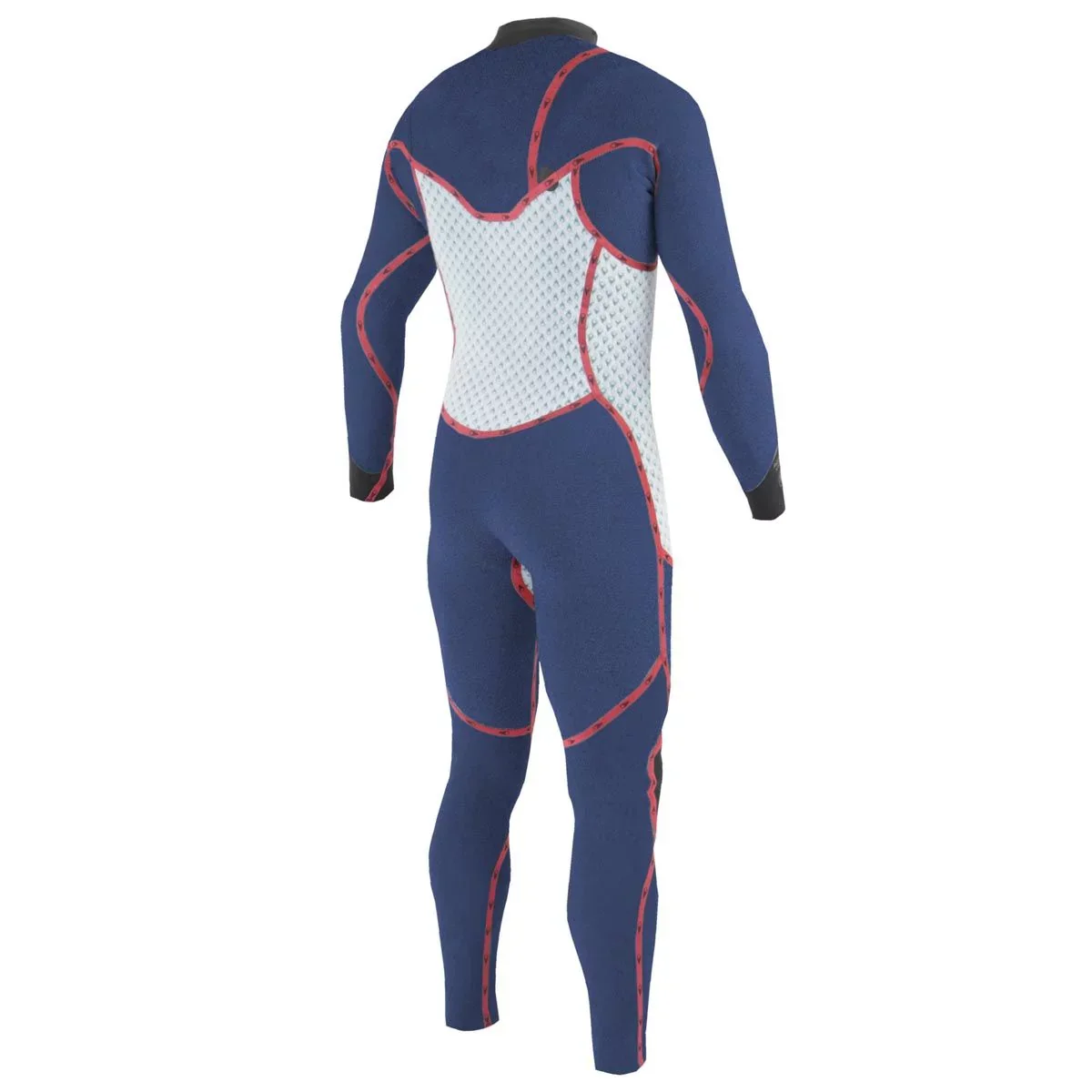 Sooruz GURU PRO 4/3mm Men's Fullsuit Chest Zip - Black - Image 3