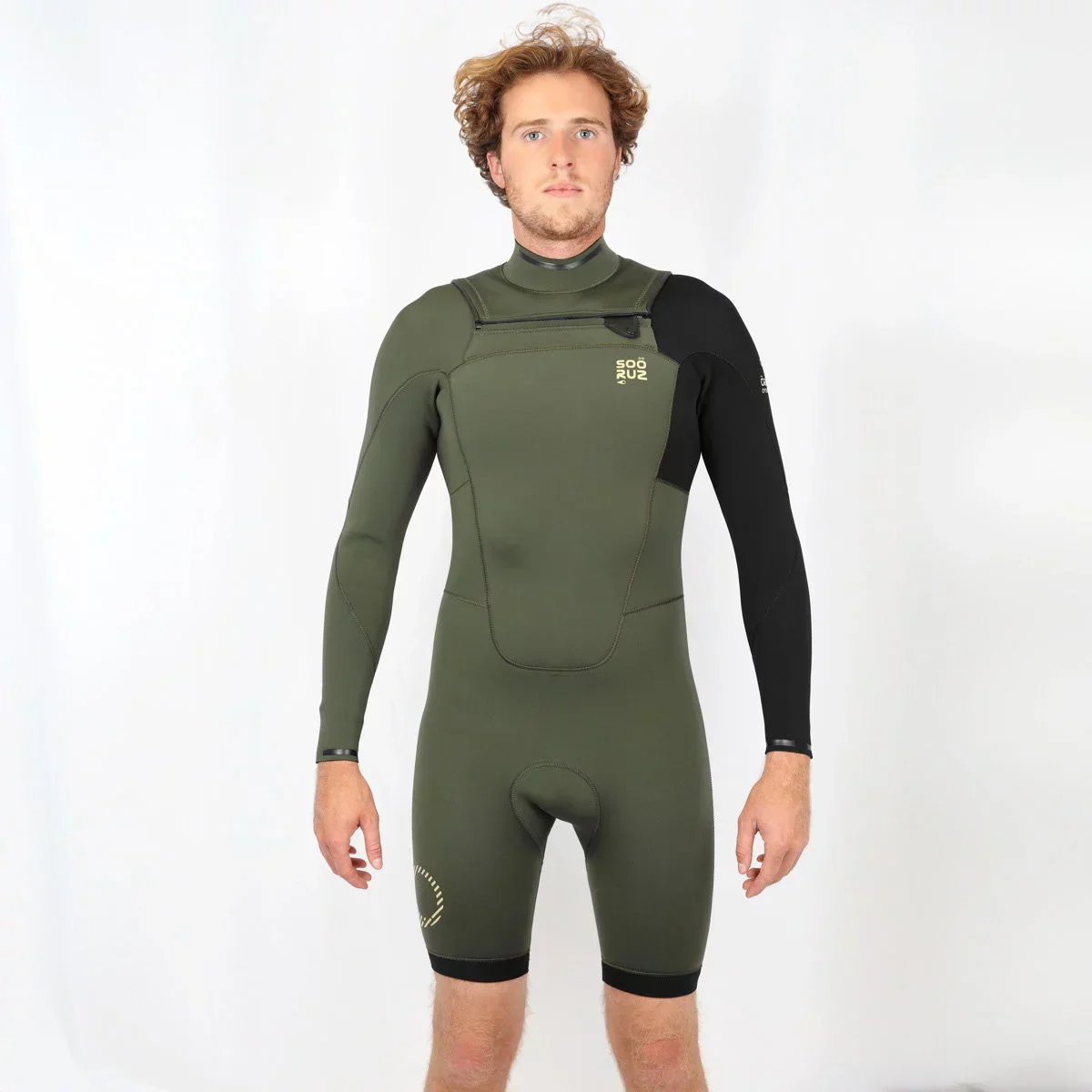 Sooruz Shorty Men 3/2 LS FZ FIGHTER - Army - Image 2