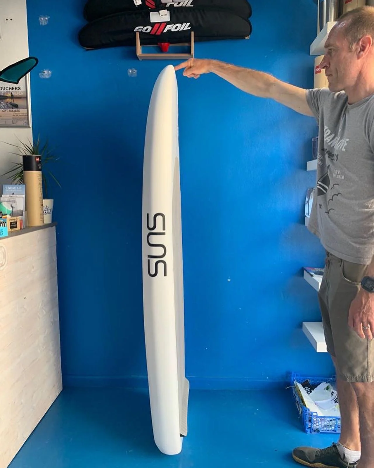 Suns 5'8 x 29 WING FOIL - 119Litres - Image 4